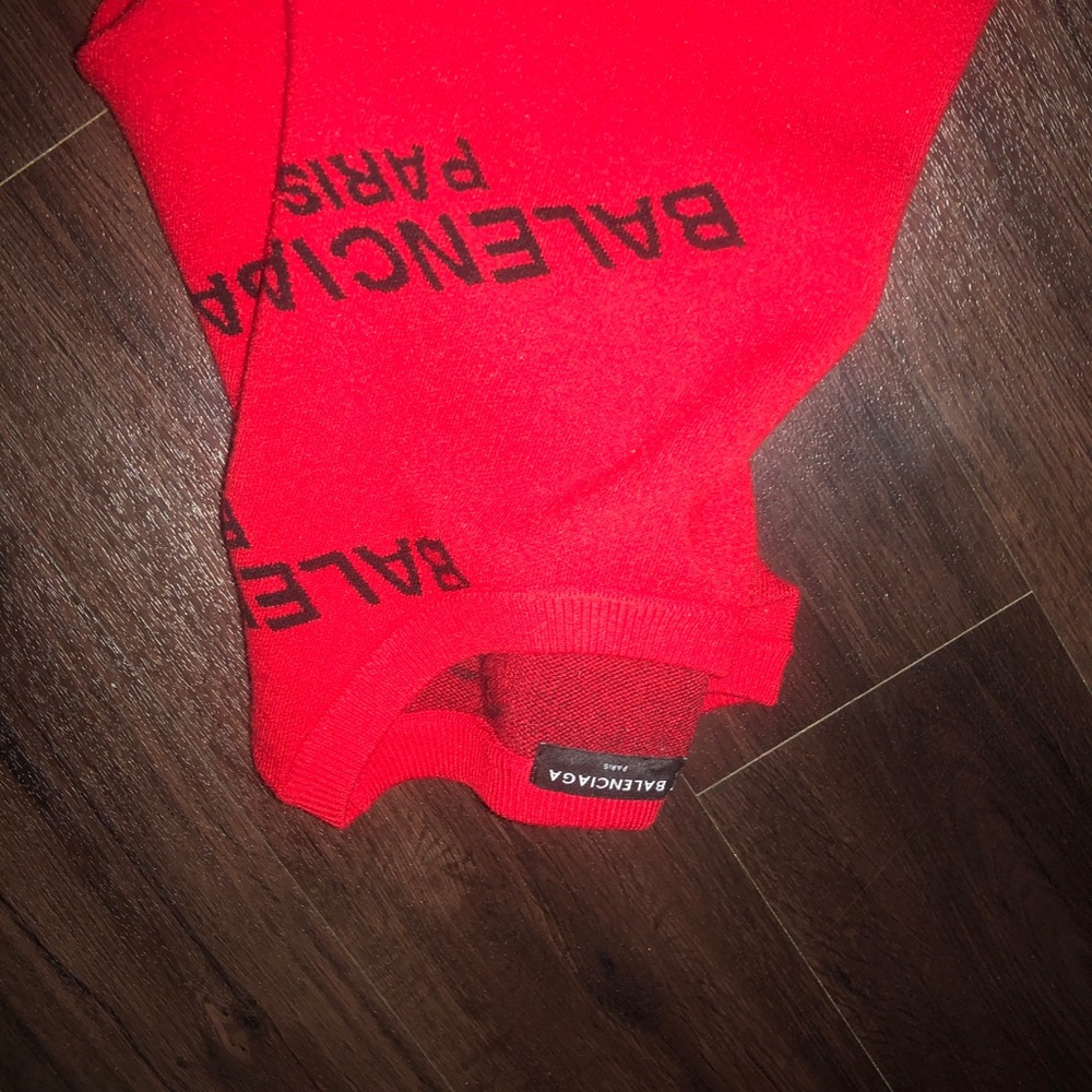 Balenciaga designer sweater